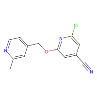 2-chloro-6-[(2-methylpyridin-4-yl)methoxy]pyridine-4-carbonitrile，Moligand™，阿拉丁