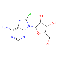8-氯腺嘌呤核苷，34408-14-5，≥98%(HPLC)，阿拉丁