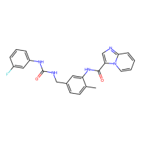 N-[5-[[(3-fluorophenyl)carbamoylamino]methyl]-2-methylphenyl]imidazo[1,2-a]pyridine-3-carboxamide，Moligand™，阿拉丁
