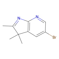 5-bromo-2,3,3-trimethyl-pyrrolo[2,3-b]pyridine，331777-85-6，97%，阿拉丁