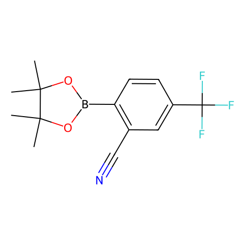 2-氰基-4-(三氟甲基)苯基硼酸频哪醇酯,1073355-21-1,98%,阿拉丁产品图