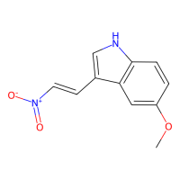 5-甲氧基-3-（2-硝基乙烯基）吲哚，61675-19-2，97%，阿拉丁
