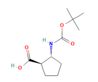 (1R,2R)-2-BOC-氨基环戊酸，245115-25-7，≥95%，阿拉丁
