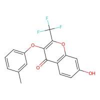7-Hydroxy-3-(3-methylphenoxy)-2-(trifluoromethyl)chromen-4-one，307544-90-7，阿拉丁