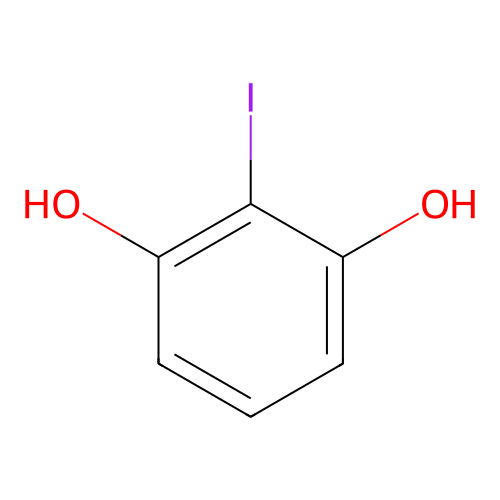 2-碘间苯二酚,41046-67-7,≥98%(GC),阿拉丁产品图
