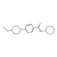 N-cyclohexyl-5-[4-(hydroxymethyl)piperidin-1-yl]pyrazine-2-carboxamide，Moligand™，阿拉丁