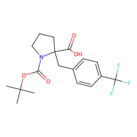 Boc-(R)-α-(4-三氟甲基苄基)-Pro-OH,957310-45-1,≥98.0% (HPLC),阿拉丁