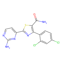2-(2-aminopyrimidin-4-yl)-4-(2,4-dichlorophenyl)-1,3-thiazole-5-carboxamide,Moligand™,阿拉丁