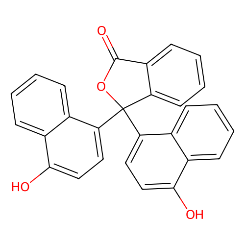 α-萘酚酞指示剂,596-01-0,0.1% in 50% Ethanol,阿拉丁产品图