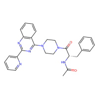 N-[(2S)-1-oxo-3-phenyl-1-[4-(2-pyridin-2-ylquinazolin-4-yl)piperazin-1-yl]propan-2-yl]acetamide，Moligand™，阿拉丁