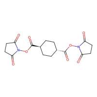 1,4-Cyclohexanedicarboxylic acid, 1,4-bis(2,5-dioxo-1-pyrrolidinyl) ester, trans-1,4-bis(2,5-dioxopyrrolidin-1-yl) trans-cyclohexane-1,4-dicarboxylate,1808932-30-0,阿拉丁