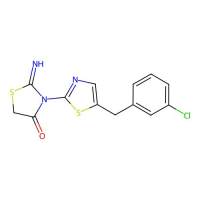 3-(5-(3-Chlorobenzyl)thiazol-2-yl)-2-iminothiazolidin-4-one,488725-28-6,阿拉丁