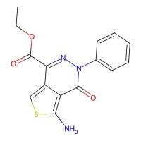 Ethyl 5-amino-4-oxo-3-phenyl-3,4-dihydrothieno[3,4-d]pyridazine-1-carboxylate，123542-47-2，阿拉丁
