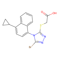 Lesinurad,878672-00-5,Moligand™, 10mM in DMSO,阿拉丁