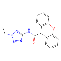 N-(2-ethyltetrazol-5-yl)-9H-xanthene-9-carboxamide,Moligand™,阿拉丁