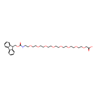 Fmoc-NH-PEG8-CH2COOH，868594-52-9，≥98%，阿拉丁