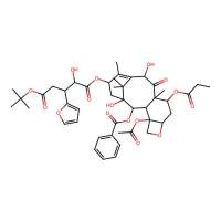1-O-[(1S,2S,4S,7R,9S,10S,12R,15S)-4-acetyloxy-2-benzoyloxy-1,12-dihydroxy-10,14,17,17-tetramethyl-11-oxo-9-propanoyloxy-6-oxatetracyclo[11.3.1.03,10.04,7]heptadec-13-en-15-yl] 5-O-tert-butyl (2R,3R)-3-(furan-2-yl)-2-hydroxypentanedioate，阿拉丁