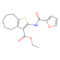 ethyl 2-(furan-2-carbonylamino)-5,6,7,8-tetrahydro-4H-cyclohepta[d]thiophene-3-carboxylate，Moligand™，阿拉丁