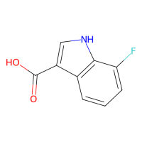 7-氟-1H-吲哚-3-羧酸,858515-66-9,98%,阿拉丁