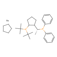 (S)-1-[(RP)-2-(二叔丁基膦)二茂铁]乙基二苯基膦，223121-01-5，97%，阿拉丁