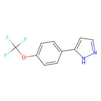 3-[4-(三氟甲氧基)苯基]-1H-吡唑，474707-71-6，≥90%，阿拉丁