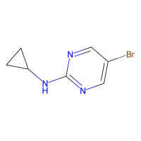 5-溴-2-环丙基氨基嘧啶,886366-20-7,98%,阿拉丁