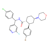 (1R,2R,4R)-2-(4-bromophenyl)-N-[(4-chlorophenyl)-(2-fluoropyridin-4-yl)methyl]-4-morpholin-4-ylcyclohexane-1-carboxamide，Moligand™，阿拉丁