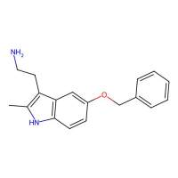 2-(5-Benzyloxy-2-methyl-1H-indol-3-yl)-ethylamine，18658-09-8，阿拉丁