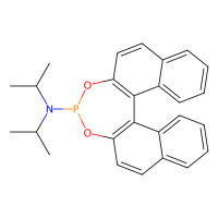 (11bR)-N,N-二(1-甲基乙基)二萘并[2,1-d:1',2'-f][1,3,2]二氧磷杂七-4-胺，239113-47-4，≥98%，阿拉丁