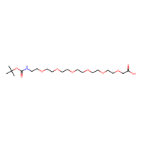 BocNH-PEG₆-酸，391684-36-9，≥98%，阿拉丁