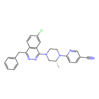 6-[(2R)-4-(4-benzyl-7-chlorophthalazin-1-yl)-2-methylpiperazin-1-yl]pyridine-3-carbonitrile，Moligand™，阿拉丁