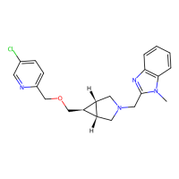 2-{[(1R,5S,6S)-6-{[(5-chloropyridin-2-yl)methoxy]methyl}-3-azabicyclo[3.1.0]hexan-3-yl]methyl}-1-methyl-1H-1,3-benzodiazole，Moligand™，阿拉丁