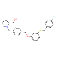 (R)-(1-(4-((3-((4-Fluorobenzyl)thio)phenoxy)methyl)benzyl)pyrrolidin-2-yl)methanol，Moligand™，阿拉丁