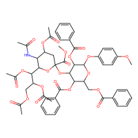 Neu5Ac[1Me,4789Ac]α(2-3)Gal[246Bz]-β-MP，1858223-85-4，≥95%(HPLC)，阿拉丁