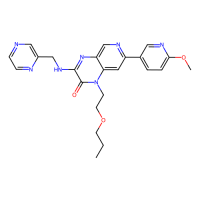 7-(6-methoxypyridin-3-yl)-1-(2-propoxyethyl)-3-(pyrazin-2-ylmethylamino)pyrido[3,4-b]pyrazin-2-one，Moligand™，阿拉丁