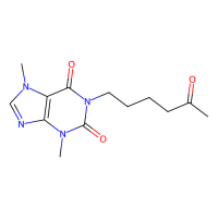 己酮可可碱,6493-05-6,Moligand™, 10mM in DMSO,阿拉丁