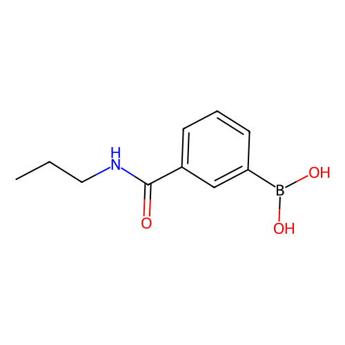 3-(N-丙胺羰基)苯硼酸(含有数量不等的酸酐),850567-22-5,≥95%,阿拉丁产品图
