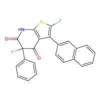 2,5-difluoro-3-(2-naphthyl)-5-phenyl-7H-thieno[2,3-b]pyridine-4,6-dione，1313504-21-0，阿拉丁