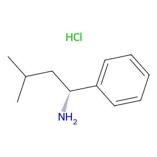 (R)-3-甲基-1-苯基丁-1-胺盐酸盐,1263198-93-1,≥95%,阿拉丁产品图