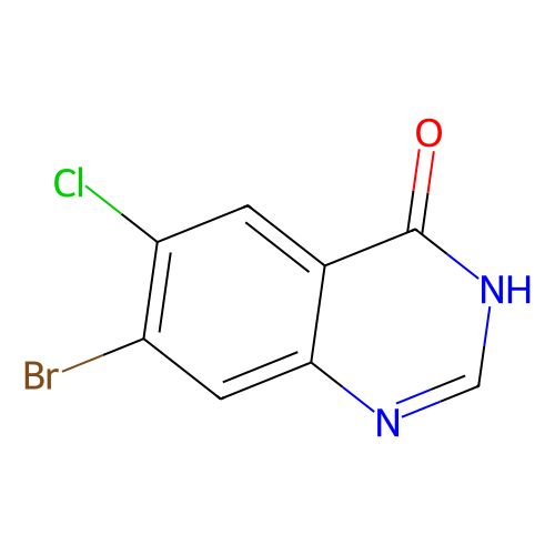 7-溴-6-氯-4(3H)-喹唑啉酮,17518-98-8,≥97%,阿拉丁产品图
