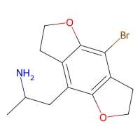 1-(8-Bromo-2,3,6,7-tetrahydrobenzo[1,2-b:4,5-b']difuran-4-yl)propan-2-amine，219986-75-1，阿拉丁