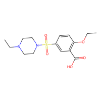 2-乙氧基-5-(4-乙基哌嗪-1-磺酰基)苯甲酸，1245644-35-2，98%，阿拉丁