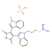 Ro 31-8220 甲磺酸盐,138489-18-6,10mM in DMSO,阿拉丁