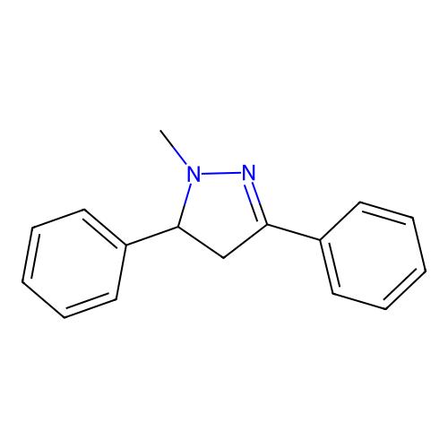 1-methyl-3,5-diphenyl-4,5-dihydro-1H-pyrazole，19268-74-7，阿拉丁产品图