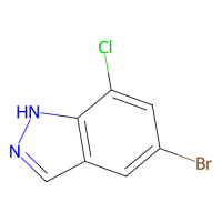 5-溴-7-氯-1H-吲唑，635712-44-6，≥97%，阿拉丁