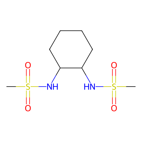 (1R,2R)-1,2-N,N'-双[(甲烷-磺酰基)氨基]-环己烷，122833-58-3，95%，阿拉丁产品图