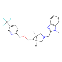 1-methyl-2-{[(1R,5S,6S)-6-({[5-(trifluoromethyl)pyridin-2-yl]methoxy}methyl)-3-azabicyclo[3.1.0]hexan-3-yl]methyl}-1H-1,3-benzodiazole，Moligand™，阿拉丁