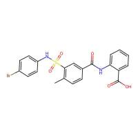 2-({3-[(4-Bromophenyl)sulfamoyl]-4-Methylbenzoyl}amino)benzoic Acid，阿拉丁