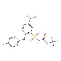 Benzenesulfonamide, N-(((1,1-dimethylethyl)amino)carbonyl)-2-((4-methylphenyl)amino)-5-nitro-,284464-83-1,阿拉丁