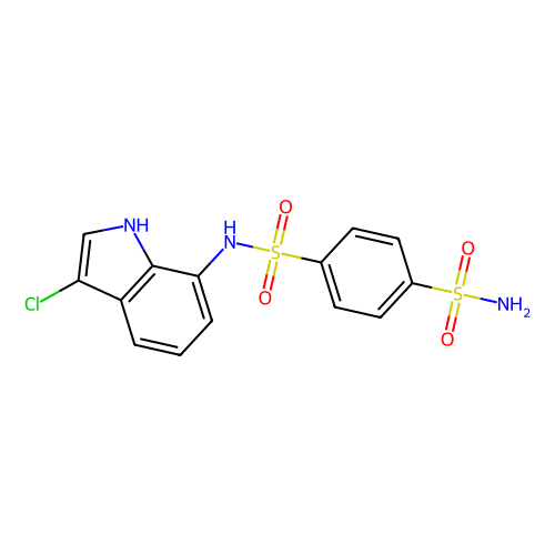 Indisulam,165668-41-7,Moligand™, 10mM in DMSO,阿拉丁产品图